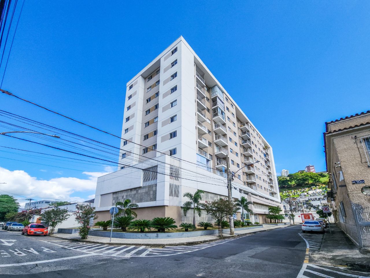 Fachada do Residencial Poço Rico